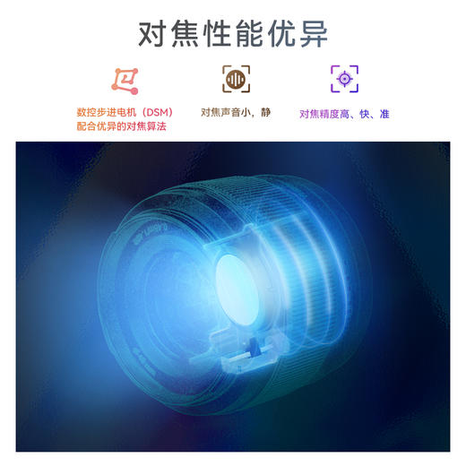 永诺  50mm F1.8 二代索尼APS-C画幅a6700，ZV-E10微单E口自动小痰盂镜头【顺丰包邮，空运隔天到】 商品图3