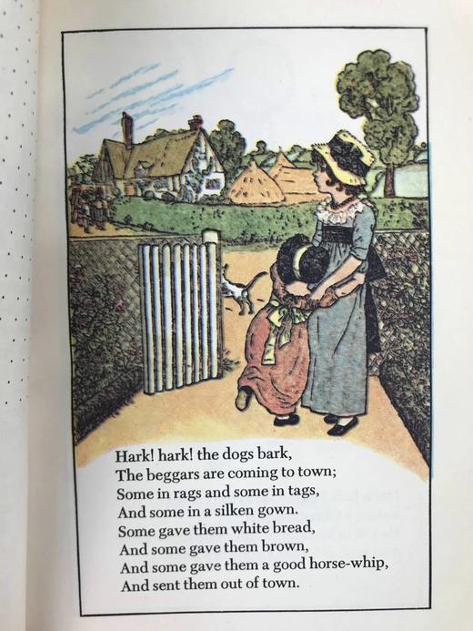 约20世纪晚期  鹅妈妈童谣 凯特·格林纳威49幅彩色插图 精装32开 商品图7