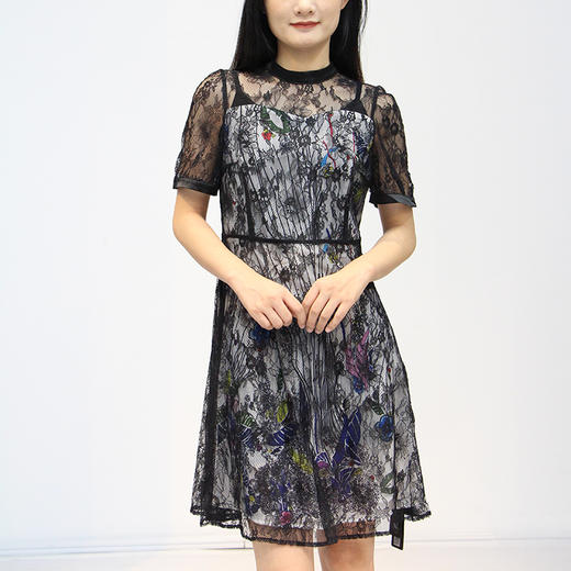 玄青色 连衣裙2S3980 商品图3