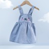 贝贝怡女宝宝兔子背带裙夏季新款儿童洋气背带连衣裙女孩甜美裙子 商品缩略图11