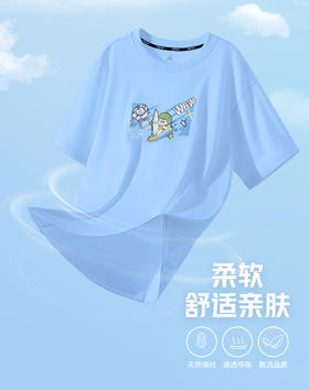 匹克【小海龟丽莎联名款】夏季短袖t恤男休闲百搭情侣款跑步运动上衣DF632100