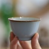【茶香器韵】沁禾堂 汝瓷 秀玉杯 主人杯 7.5cmx5cm 商品缩略图1