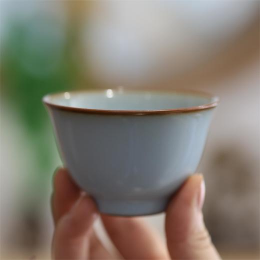 【茶香器韵】沁禾堂 汝瓷 秀玉杯 主人杯 7.5cmx5cm 商品图1