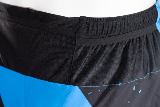 严素跑步运动短裤 蓝黑箭头 男女通用竞速款 三口袋 快干 轻量  严素态度 商品图3