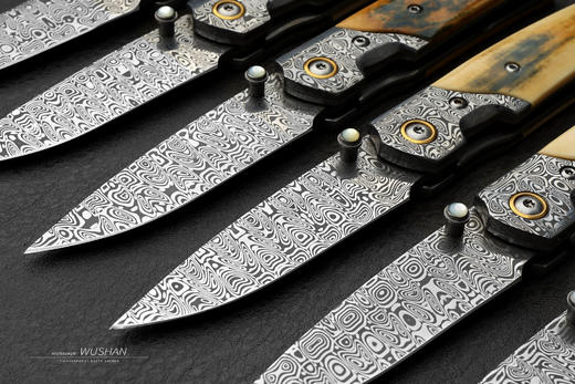 三希堂  现代刀系列  猛犸小折  未开刃 商品图5