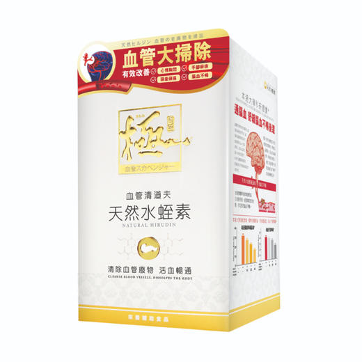 极Kiwami 自然水蛭素 血管畅通 60粒 商品图1