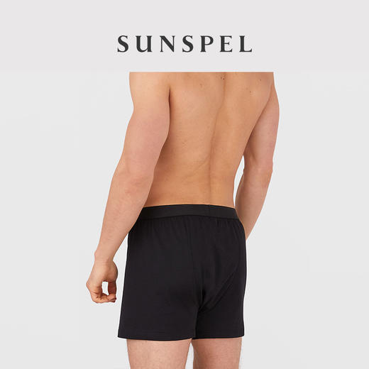 SUNSPEL男士精纺全棉单粒扣平角四角内裤 商品图1