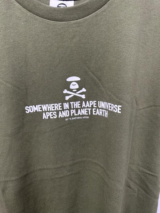 AAPE潮牌猿人头短袖T恤正品保真 商品图5