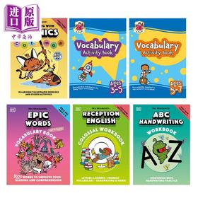 【中商原版】CGP DK 名社少儿英语启蒙词汇学习套装6册 4-7岁 Vocabulary Activity Book Mrs Wordsmith 英文原版进口图书