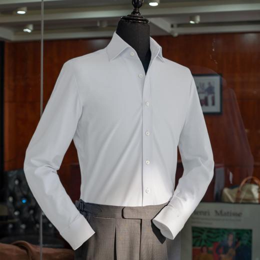 定制款 - 针织面料男士衬衫英式/一片领 四色可选 商品图5