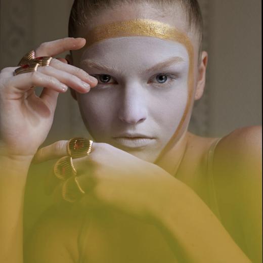 北京仓｜Acchitto-Cor-红色 心形水晶 戒指［意大利设计师］ 商品图2