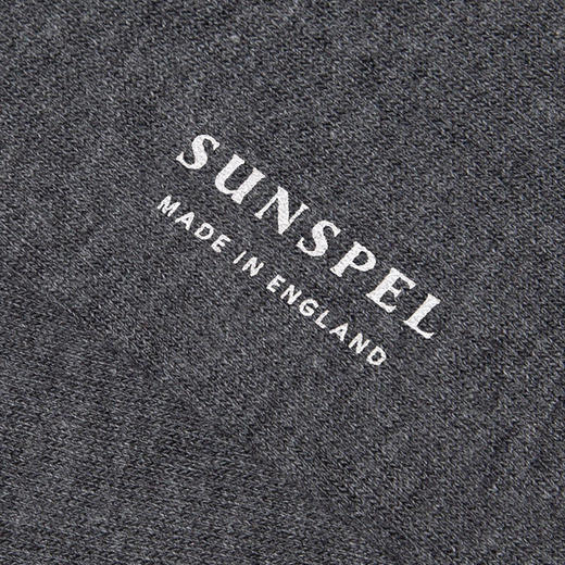 SUNSPEL男士棉混纺长筒袜男袜经典纯色袜子 商品图4