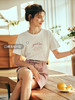 OLrain欧芮儿法式米白色短袖T恤女夏季2023新款宽松印花刺绣上衣 商品缩略图0