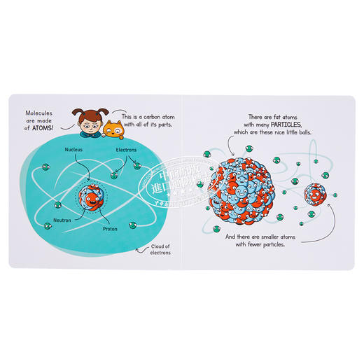 【中商原版】Quantum Physics for Smart Kids 聪明孩子的量子物理学 英文原版 进口原版 4岁到8岁 儿童纸板书 Carlos Pazos 商品图7