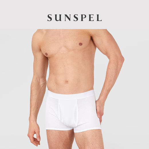 SUNSPEL男士精纺超细长绒棉平角四角内裤 商品图2