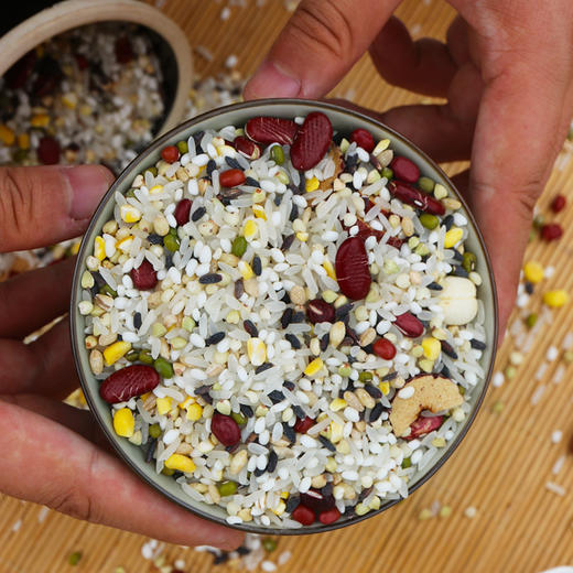 【山区杂粮】密农人家  农家种植八宝米粥  新杂粮米  共有12种 1斤 商品图1