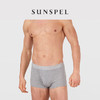 SUNSPEL男士经典款弹力棉低腰平角四角内裤柔软透气 商品缩略图0