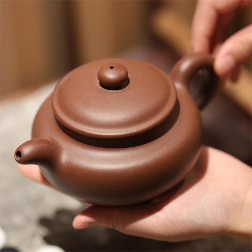 【茶香器韵】大仿古 紫砂壶 朱泥 350ml/把 商品图2