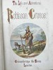 约19世纪后期 鲁宾逊漂流记 12幅彩色插图 漆布精装32开 商品缩略图3