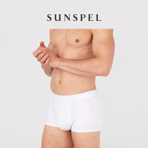 【海岛棉系列】SUNSPEL男士经典款Sea Island棉四角内裤舒适透气 商品图0