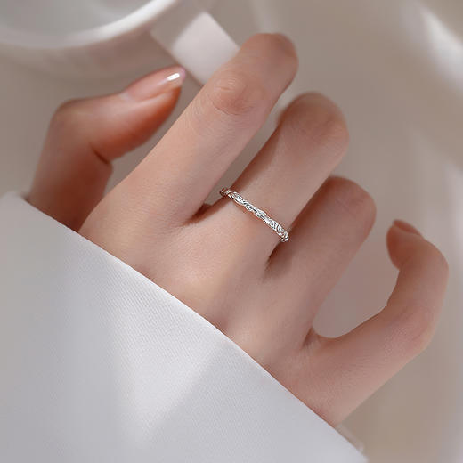 Winy925纯银糖纸戒指送女友闺蜜节日生日礼物 商品图4