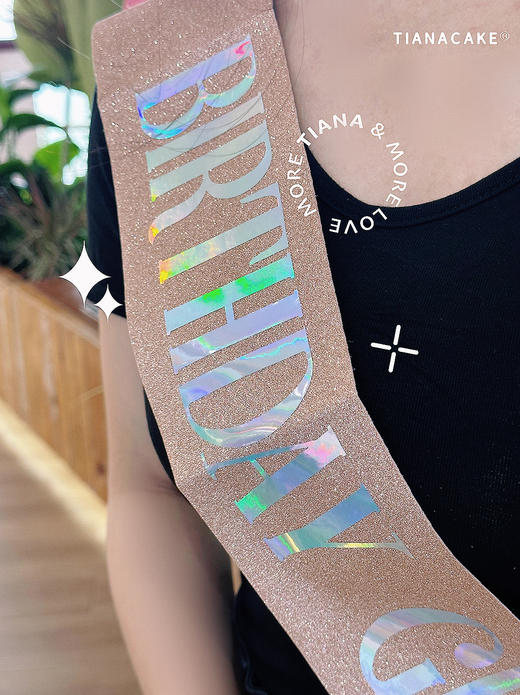 【拍照神器】女王绶带（粉） 商品图2