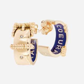 订购10周到｜Acchitto-Coeurage- 皇家蓝 密语 勇气  耳环［意大利设计师］