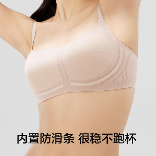 有棵树「1/2杯」小胸聚拢软支撑无痕女内衣文胸C-B5003 商品图3