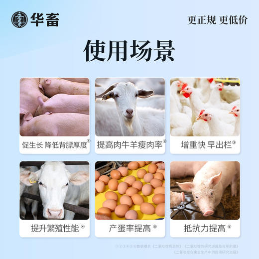 【社群专享】国标兽药5%二氢吡啶预混剂1kg促生长提高饲料利用率 商品图3