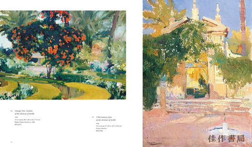 Sorolla: Painted Gardens / 西班牙印象派画家 索罗拉：彩绘花园 商品图2