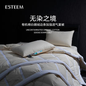 无染之境生态有机棉白鹅绒夏被