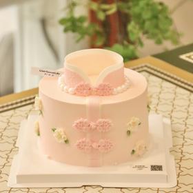 优雅旗袍 - 奶油蛋糕