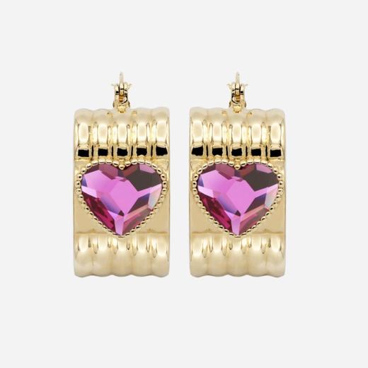 订购10周到｜Acchitto-Corecini-神秘紫 水晶 耳环［意大利设计师］ 商品图1