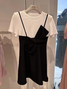 【门店同款】夏季蝴蝶结设计感连衣裙 150992949