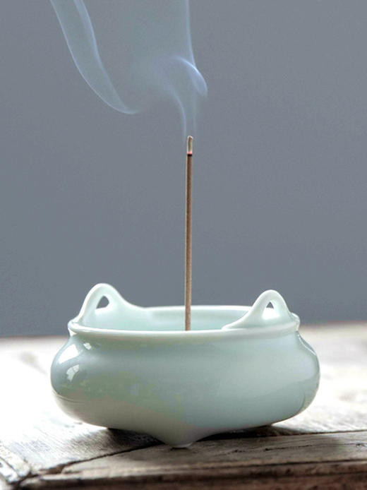 1600汝窑双耳香炉 商品图0