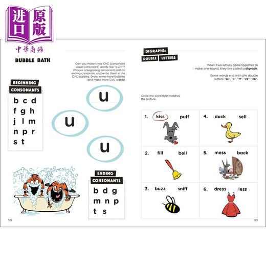 【中商原版】CGP DK 名社少儿英语启蒙词汇学习套装6册 4-7岁 Vocabulary Activity Book Mrs Wordsmith 英文原版进口图书 商品图1