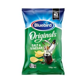Bluebird蓝鸟咸醋味薯片150g/袋
