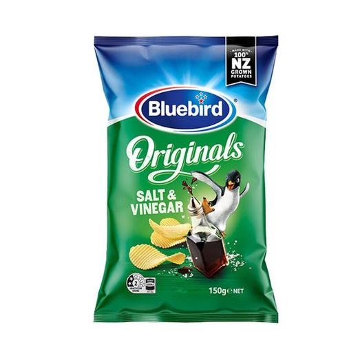 Bluebird蓝鸟咸醋味薯片150g/袋 商品图0