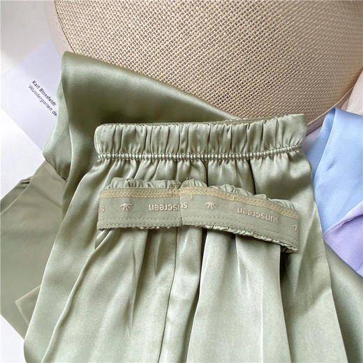 【冰丝透气！宽松防晒冰袖】夏季高品质冰丝袖套，透气宽松手套，防晒冰袖女，防紫外线袖套，纯色开车防晒手套 商品图3