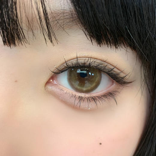 Sheepcon 橘子气泡水 年抛 两片 14.5mm 参考着色 14.4mm 基弧 8.6 含水 38% 韩国进口 商品图1