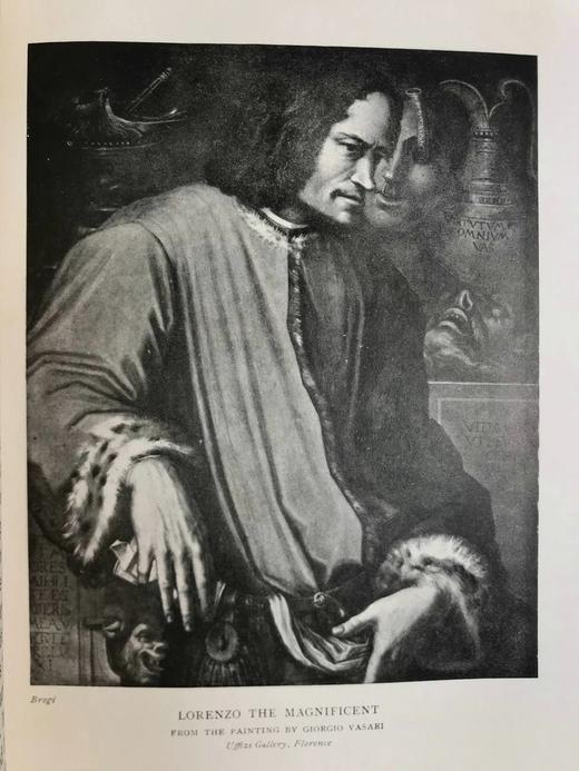 1908年 洛伦佐与佛罗伦萨的黄金时代 24幅插图 漆布精装大32开 商品图13