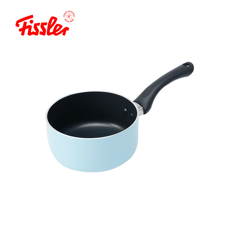菲仕乐14厘米不粘奶锅-粉蓝