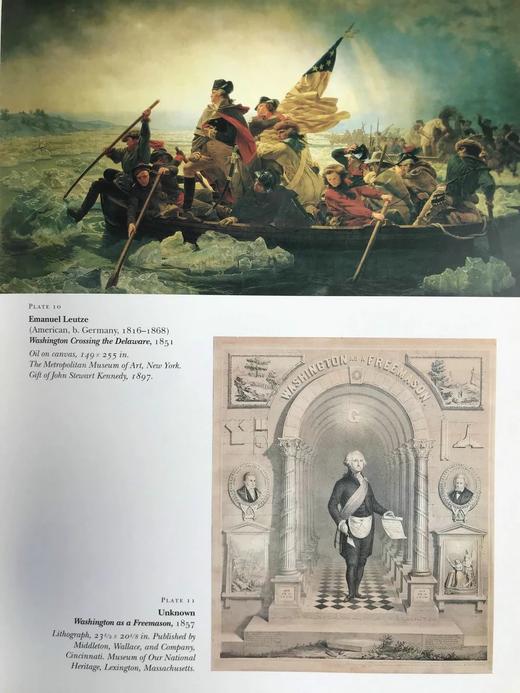 乔治·华盛顿：美国符号 108幅插图（30幅彩色） 精装大16开 商品图13