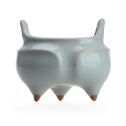 800问鼎汝窑双耳香炉 商品图2