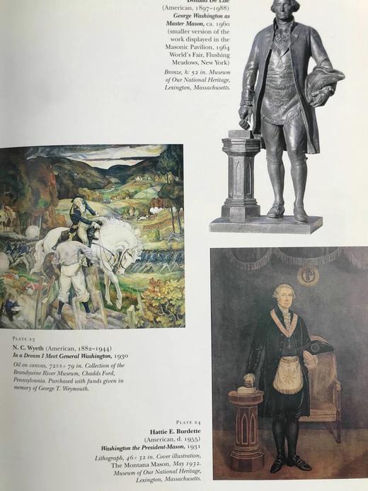 乔治·华盛顿：美国符号 108幅插图（30幅彩色） 精装大16开 商品图8
