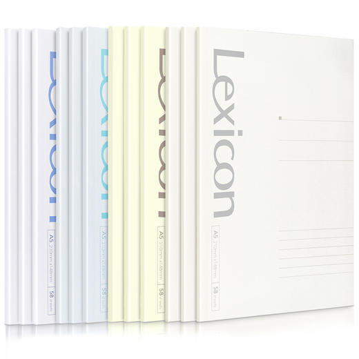 得力办公胶装本7984(混)-58张-A5 商品图0