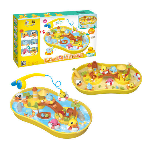 【积分兑换】大黄鸭互动游戏 漂流冒险乐园 LX685-26BD2 商品图1