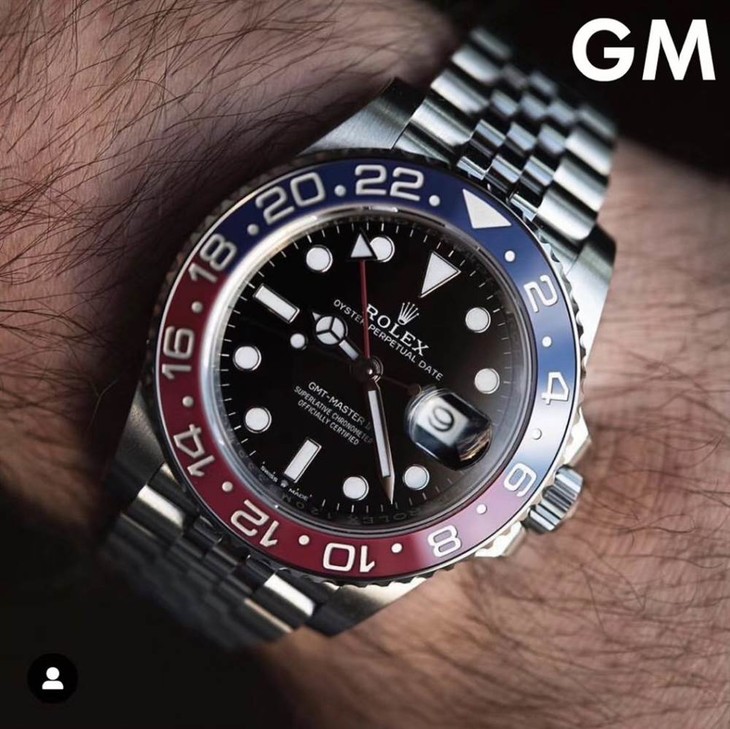 GM升级版劳力士格林尼治型系列红蓝可乐圈-2019最佳解毒版本
