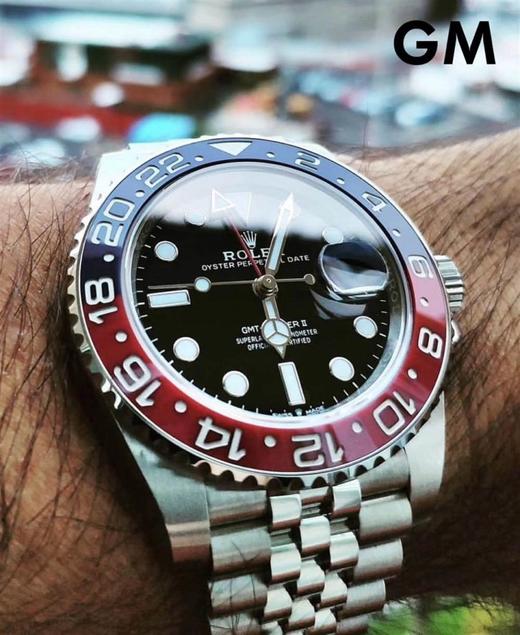 GM升级版劳力士格林尼治型系列红蓝可乐圈复刻手表一比一手表n厂c厂clean厂vs厂 商品图3