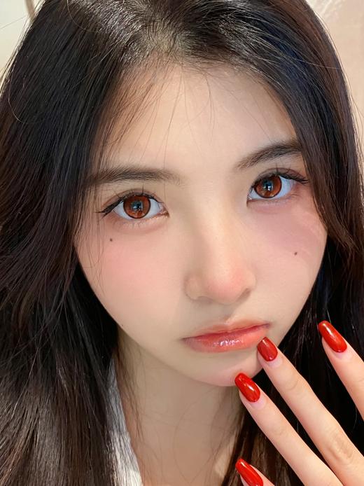 NARSCOLOR 兔兔红 日抛 十片 14.2mm 参考着色 13.6mm 基弧8.5 含水40% 韩国进口 商品图3